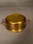 Mid-19th Century French brass cooking pot with copper handles, circa 1850, beautifully handcrafted with a richly aged...