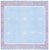 Doris Leslie Blau Dhurrie Mid-Century Light Blue Handmade Rug For Sale