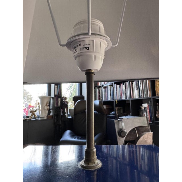 Large Vintage Table Lamp by Alain Michel Boucher, 1970 For Sale - Image 4 of 11