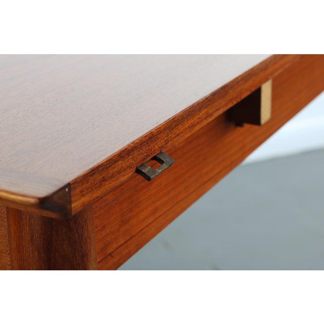Arne Vodder for Sibast Danish Modern Teak Model 227 Extension Dining Table For Sale In Orlando - Image 6 of 13