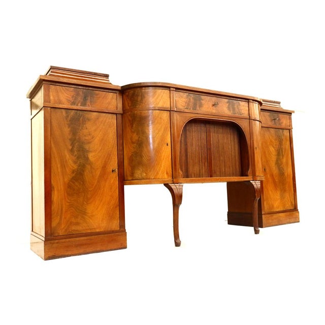 19th Century Victorian Flamed Mahogany Sideboard For Sale - Image 10 of 14
