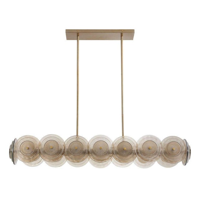 Arteriors Home Arteriors Home Kinlee Linear Chandelier For Sale - Image 4 of 10