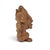 21st Century Contemporary Qiaose Hongshan Style Red & Green Nephrite Jade Figure 6.5" For Sale In San Francisco - Image 6 of 11