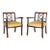 1940s French Wood Armchair For Sale