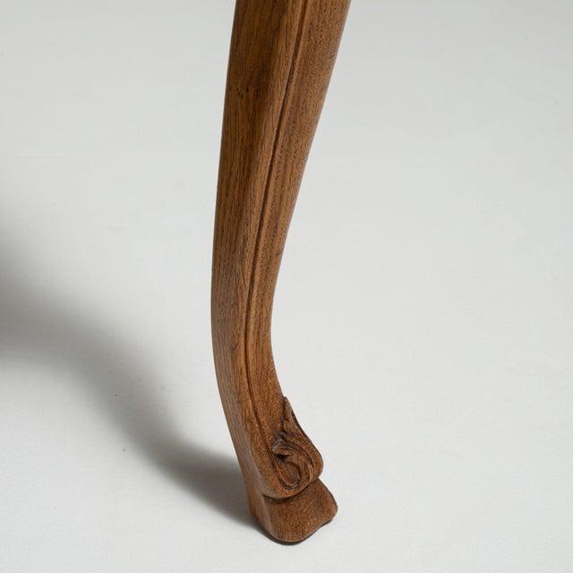 19th Century France Louis XV Brown Wood Coffee Table For Sale - Image 10 of 11