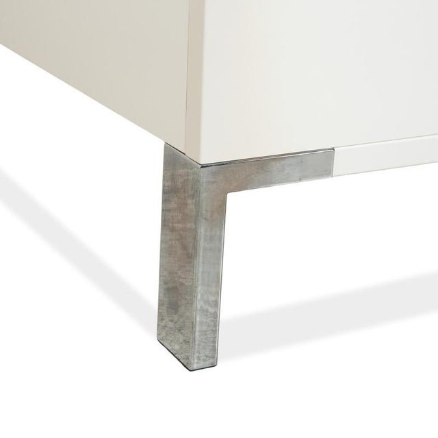 Wood and Leather Bed in Beige from Musterring For Sale - Image 5 of 13