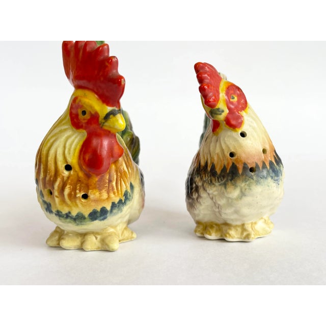Vintage 1960s Porcelain Salt and Pepper Shakers- a Pair For Sale In Chicago - Image 6 of 6