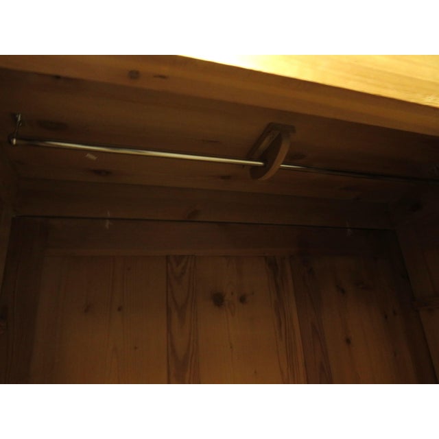 Antique Pine Knockdown Wardrobe, 1890s For Sale - Image 9 of 18