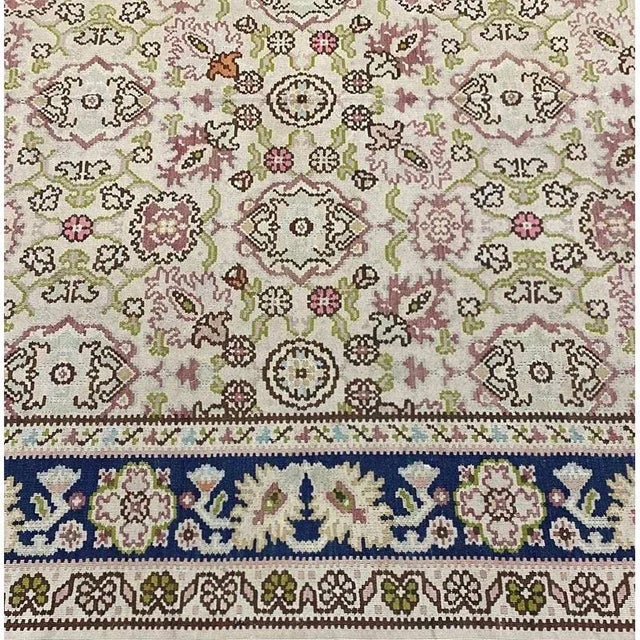 Handwoven Turkish Bessarab Area Rug 7’4″ X 10’2″ For Sale In Dallas - Image 6 of 12