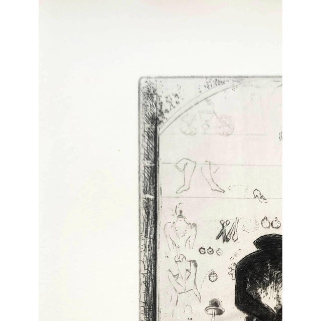 Marc Chagall, Le Sept Péchés Capitaux, 1925, Etching For Sale - Image 4 of 6