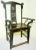 Black Antique Chinese High Back Arm Chair, Circa 1800-1849 For Sale - Image 8 of 8
