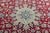 Hand-Knotted Nain 9LA Oriental Rug with Silk Content ​ For Sale - Image 6 of 13