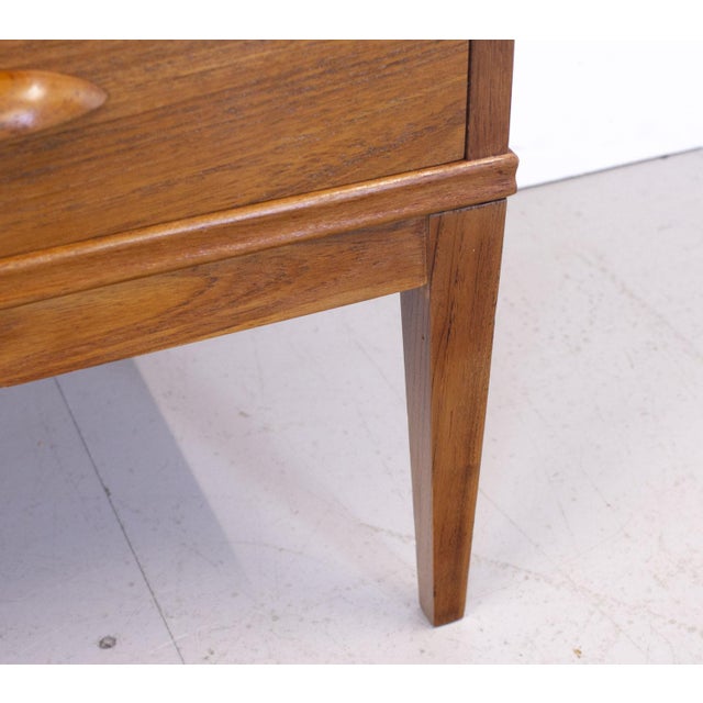 Danish Teak Secretaire by Riis Antonsen for Borge Hansen, 1960s For Sale - Image 6 of 12