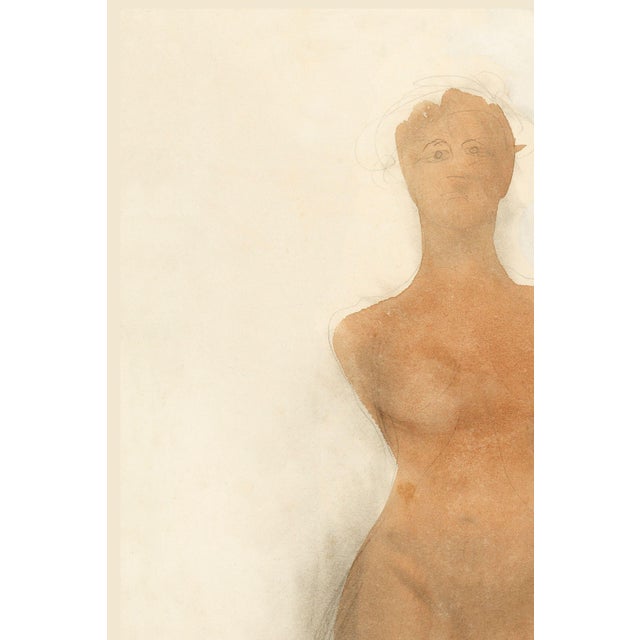 Not Yet Made - Made To Order 1900s Origin of the Greek Vase Vintage Nude Figure Art Print by Auguste Rodin - 12" X 18" For Sale - Image 5 of 9