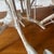 Midcentury White Faux Bamboo Pagoda Tole Chandelier For Sale - Image 9 of 12
