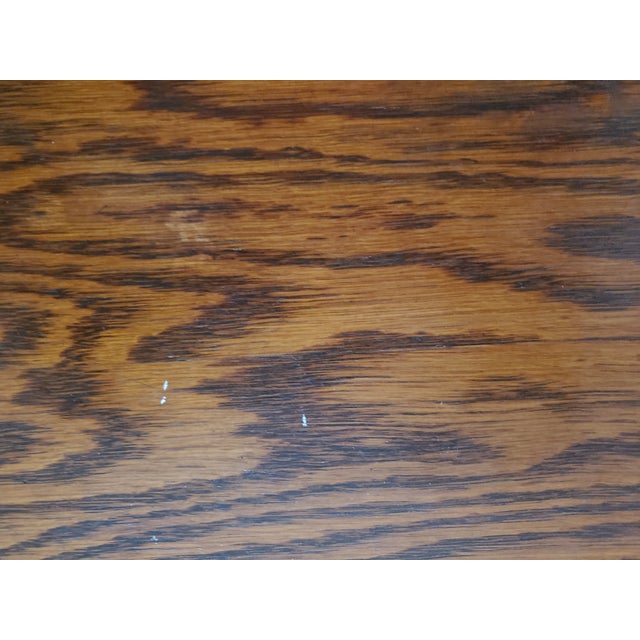 Antique Rolling Tilt Top Adjustable Height Bedside Surgical Table For Sale - Image 17 of 17