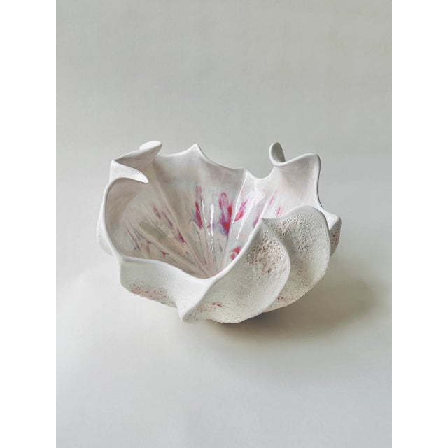Ceramic Coral Bowl by N'atelier For Sale - Image 14 of 18