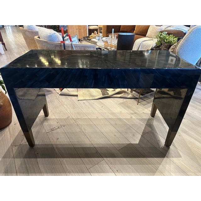 Made Goods Faux Horn Desk For Sale - Image 4 of 12