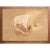 Sand 1970s Showa Era Large Japanese Printed Silk Scroll "Lobster Boat" For Sale - Image 8 of 10