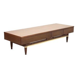 Mid Century Modern Coffee Table by American of Martinsville For Sale