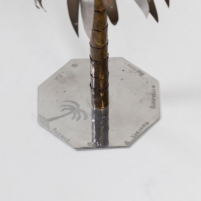 1970s 1970s Decorative Palm Tree Sculpture For Sale - Image 5 of 6