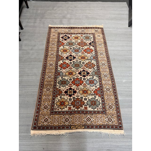 3ft × 5ft 2in Turkish Kaiseri Area Rug For Sale - Image 9 of 12
