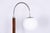 This elegant and characteristically shaped Art Deco floor lamp dates from the 1930s in Czechoslovakia and bears the...