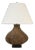 Thomas O'Brien by Visual Comfort Signature Tahiti 32" Table Lamp in Smoke with Linen Shade For Sale