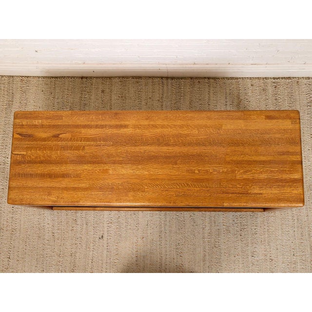 Mid 20th Century Oak Vintage Entry-Table or Retail Display For Sale - Image 5 of 10