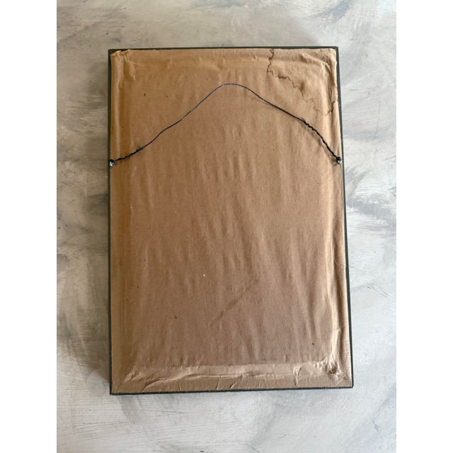 Vintage Napoleonic Hussar Soldier Textile Art Framed Wool Applique Military Wall Decor For Sale - Image 11 of 12