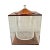A vintage Mid Century Modern Square Lucite modernist Ice Bucket with lid, tortoise shell effect. Made by Morgan Designs in...
