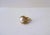 A beautiful white Mabe (or Mobe) pearl and gold cocktail ring with a twisted coral-like design, circa mid-20th century,...