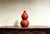 Art Deco Chinese Ceramic Vase,Red GlazePorcelain Gourd Vase For Sale - Image 3 of 11