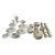 Mid 20th Century Rosenthal China Exquisite Moss Rose Pompadour Dinnerware Set- 96 Pieces Mint Condition For Sale