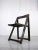 Brown Vintage Trieste Folding Chair by Aldo Jacober for Bazzani For Sale - Image 8 of 18