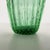 Green Mid-Century Modern Italian Oval Vase in Green Glass, 1980s For Sale - Image 8 of 9