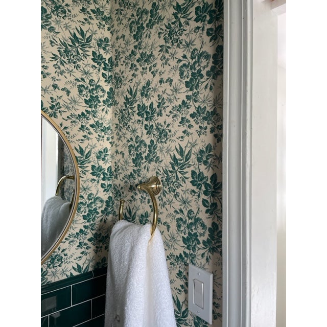 Gucci Herbarium Green Wallpaper Chairish