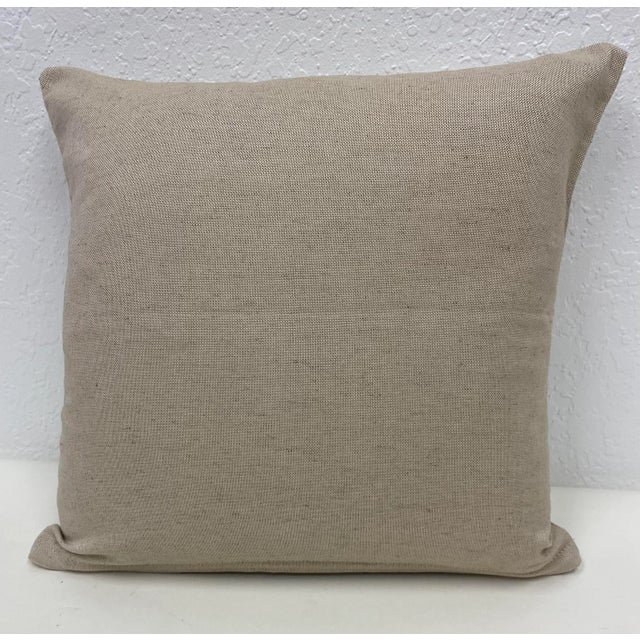 16" Square Pillow With A Traditional Mallard Duck Watercolor-Look Pattern - Made in UK. Measures 16" X 6" X 16" This...