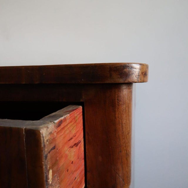 Brown 19th Century Three Drawer Chest of Drawers For Sale - Image 8 of 18