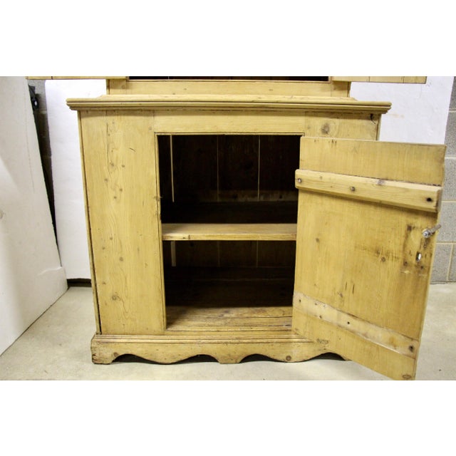 Primitive Rustic Pine Hutch Chairish