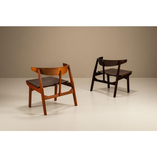 Mod. 8102 Lounge Chairs by Giuseppe Zammerini for MIM Roma, Italy, 1960s, Set of 2 For Sale - Image 4 of 18