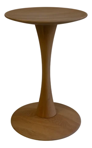 Danish Modern Oak Side Table Trisse by Nanna Ditzel, 2010s.