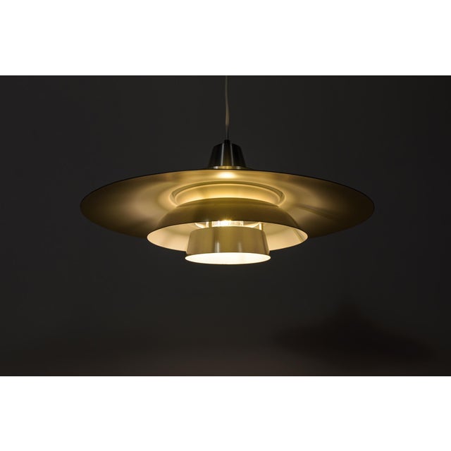 1970s Mid-Century Modern Type 240 Pendant Lamp by Mogens Davidsen for Superlight, Denmark, 1970s For Sale - Image 5 of 17