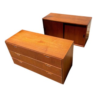 Sven Ellekaer Raymor Mid Century Wall Cabinets - Set of 2 For Sale