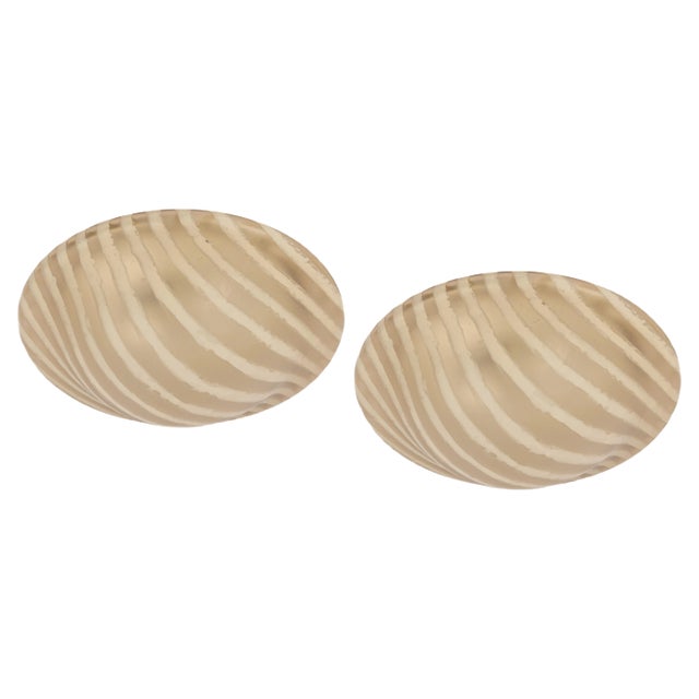 German Flushmount in Glass from Peill & Putzler, 1970s For Sale