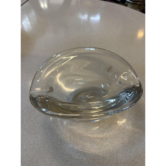 Vintage Leerdam Glass Ashtray by Copier, 1950s For Sale - Image 10 of 12