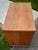 John Stuart Walnut Nightstand Mid Century Modern Vintage 3 Drawer Chest Brass For Sale - Image 9 of 15