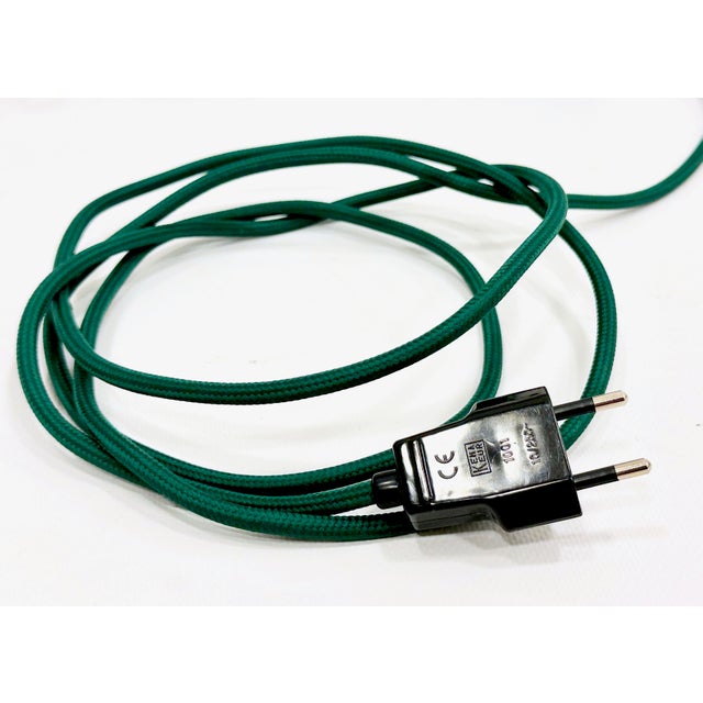 Industrial Dark Green Scissor Wall Lamp, 1950s For Sale - Image 17 of 18