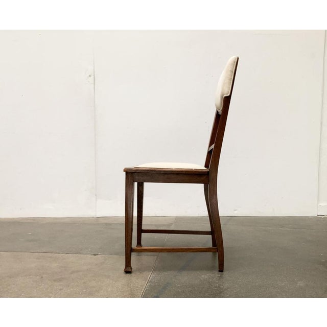 German Art Deco Jugendstil Chair from Waldheim, 1930s For Sale - Image 4 of 18