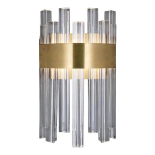 Collection Venere Wall Lamp in Metal and Crystal by Jago For Sale